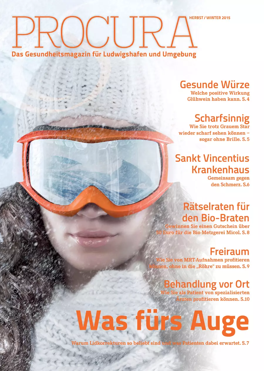 PROCURA Ludwigshafen, Ausgabe Herbst/Winter 2015